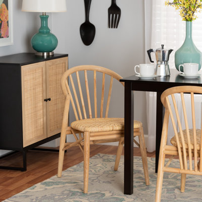 Alexsis 44.96cm H Slat Back Side Chair