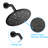 Single Handle Rain Showerhead with Handheld Shower Combo Set with Tub Spout (Valve Included)-110680125