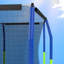 UB 10X17FT - Bleu et vert - A + B + C + D