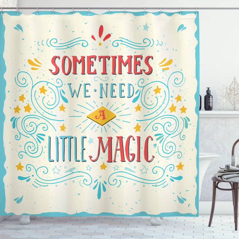 Ensemble de rideau de douche magic quot, H 84 po x l 69 po