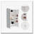 Cherry Hill 5-Shelf Pantry Cabinet White