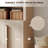 71"H X 94.5"W Arched Bookshelf, Modern 5 Tier Bookcase With 3 Cabinet, Wooden Large Display Cabinet With Doors And Adjustable Shelves, Versatile Bookshelf For Living Room, Study, Office-864333047