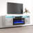 Aiyahna 63" Modern TV Stand with Electric Fireplace, High Gloss Finish, Wall-Mounted-1304167954