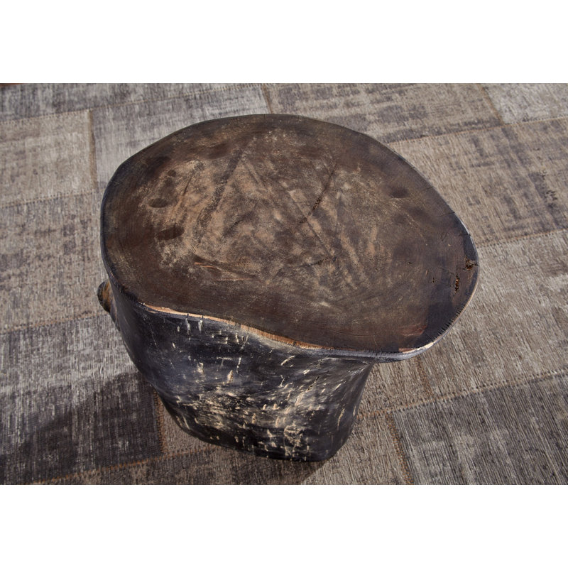 Unika Solid Wood Accent Stool