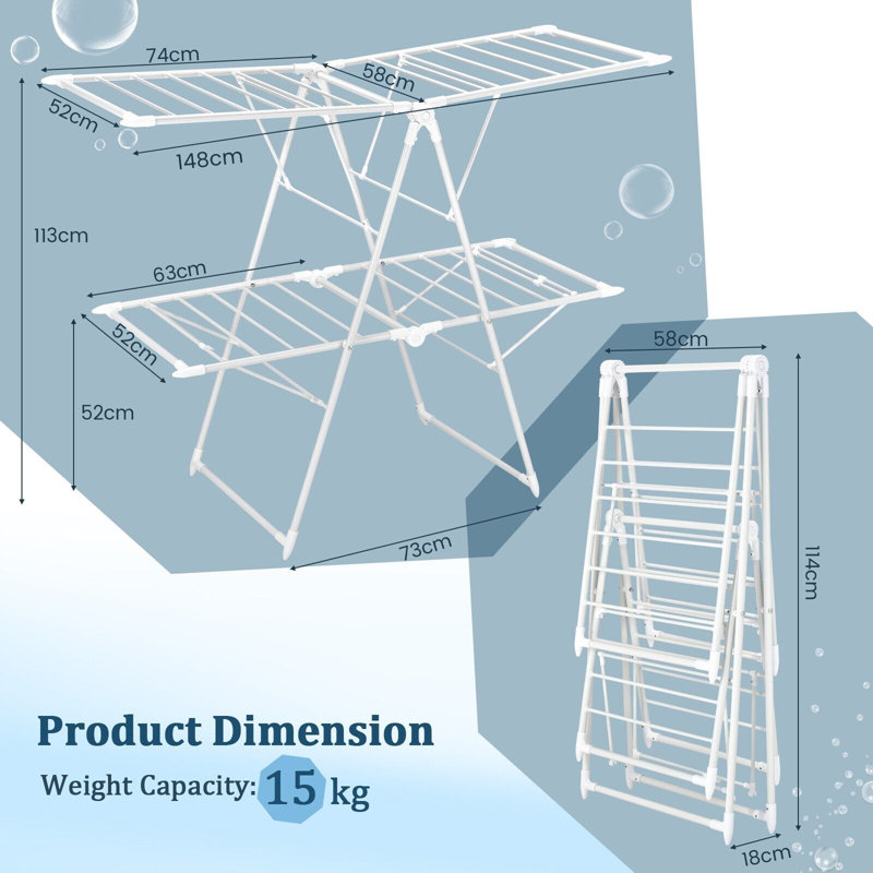 Gullwing Drying Rack