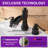 Two-Handle 3-Hole Deck Mount Widespread Bathroom Faucet with Drain Assembly-59998183