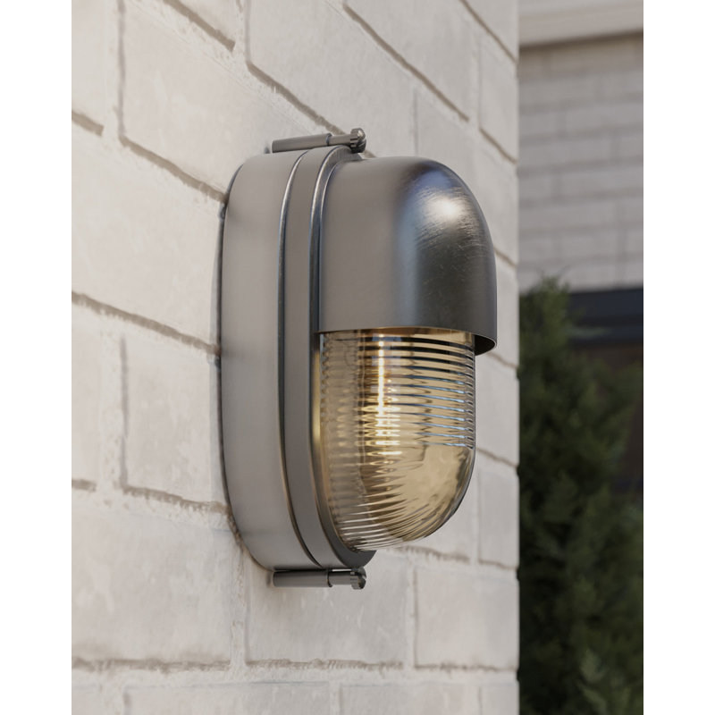 Maritime 1 - Light Outdoor Sconce, Nickel