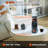 VEVOR Plastic Electric Conical Blade Coffee Grinder