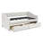 Comfortable Tufted Sofa Bed With Drawers And Sturdy Construction-775047897