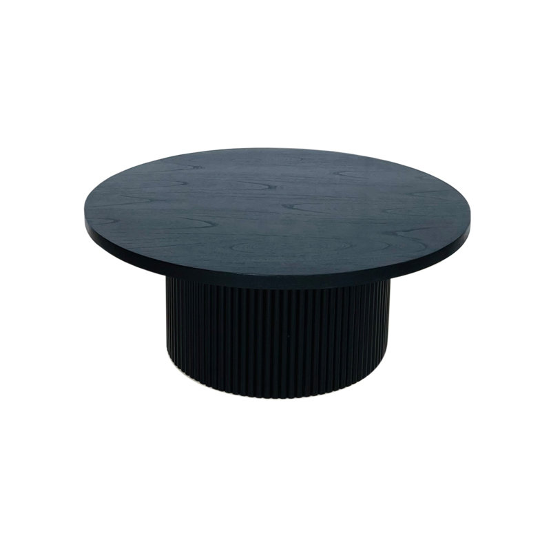 Bois rond Ellie Shawna, Blanc