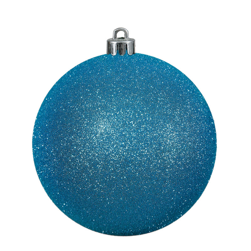 Ornement boule des Fêtes, Turquoise, H 2,4 po x l 2,4 po x P 2,4 po