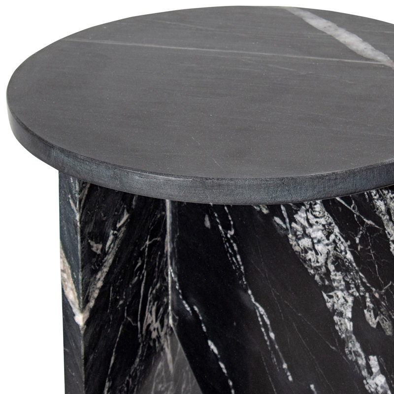 GRACE ACCENT TABLE GREEN, Black