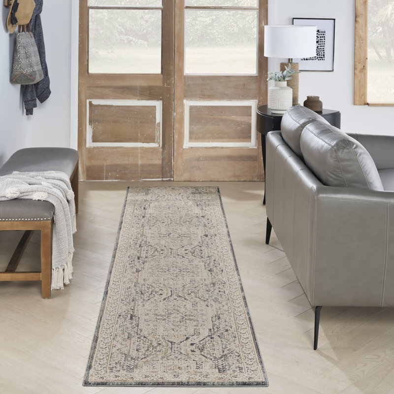 Benone Oriental Area Rug, Runner 69 x 244cm