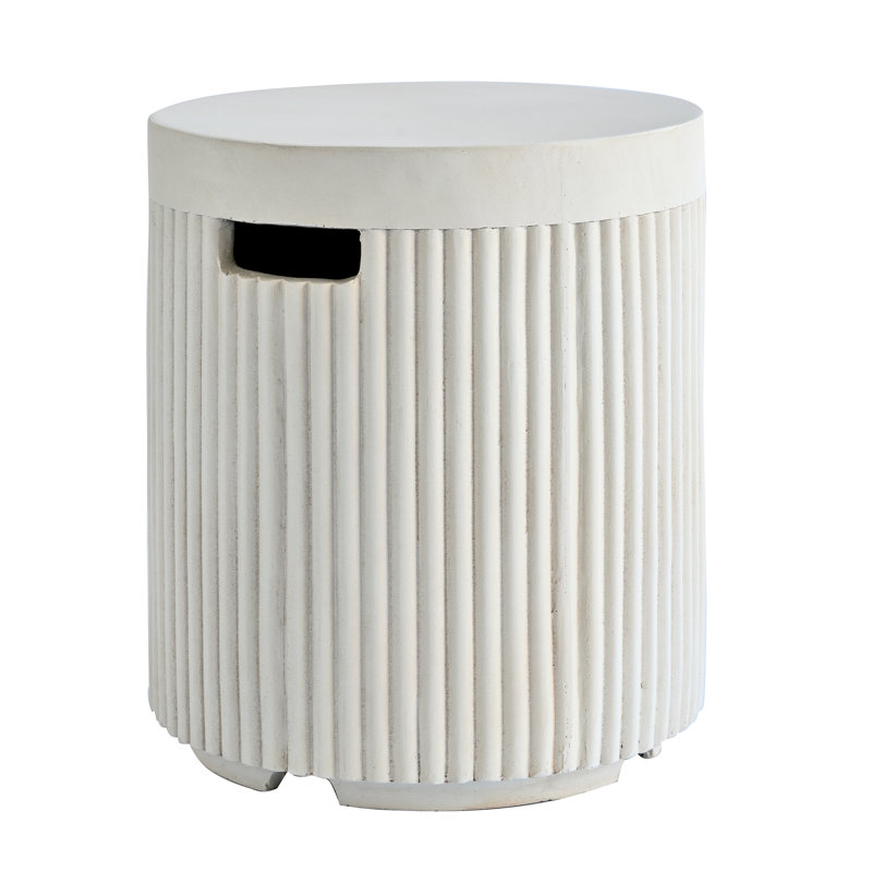Outdoor Magnesium Oxide Propane Tank Holder, Beige