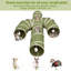 Tunnel pliable pour chat en forme de cactus-1675654945