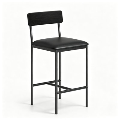 Counter Stool with Metal Frame