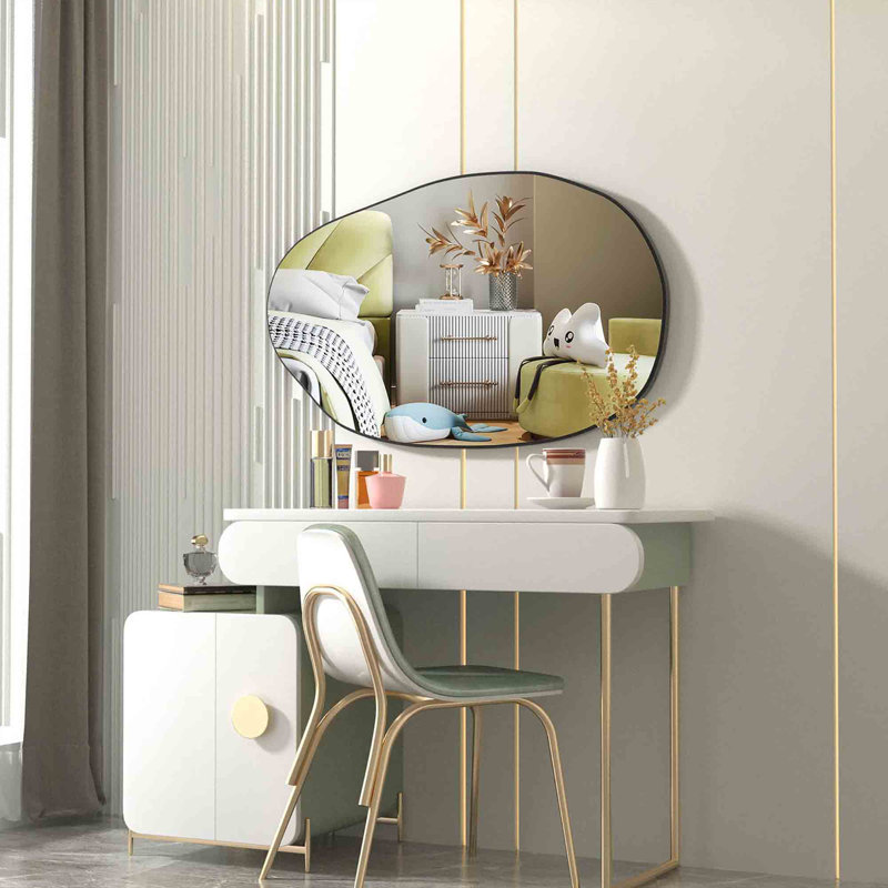 Dencho Metal Irregular Mirror