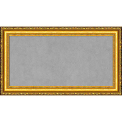 Tableau magnétique encadré doré Colonial
