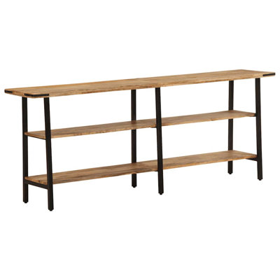 Solid Wood Top Console Table
