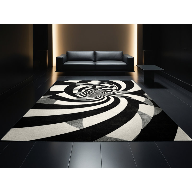 Tapis vert audacieux et lavable à la machine Penola, 2 pi x 3 pi
