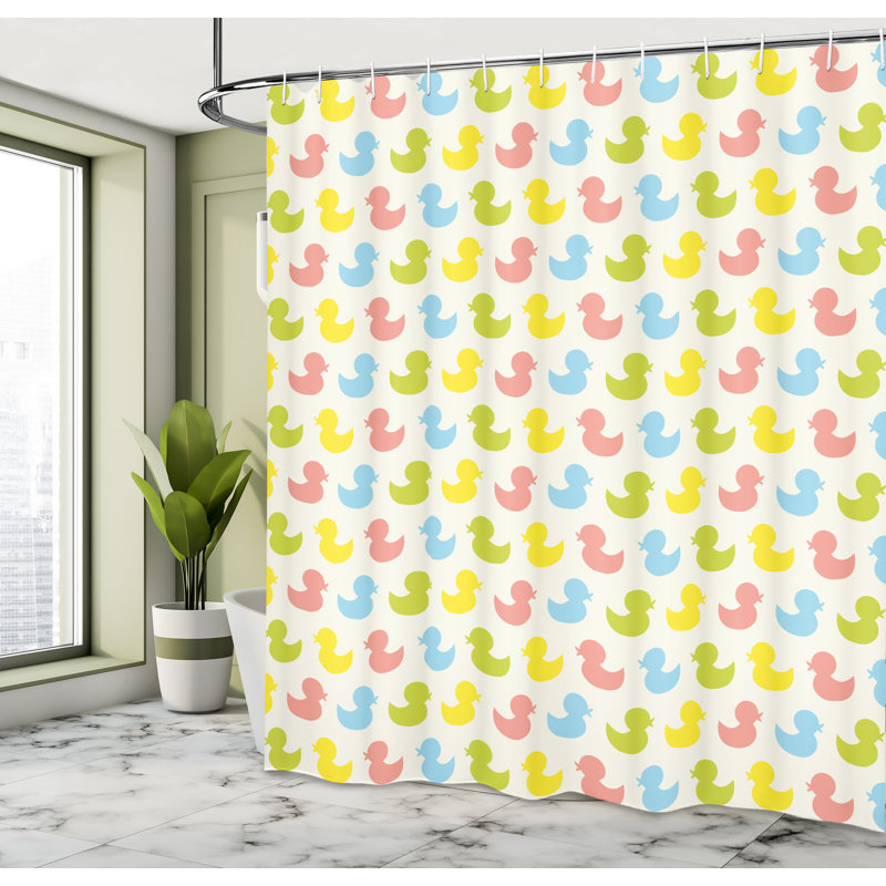 Rideau de douche simple Jaleel, H 75 po x l 69 po