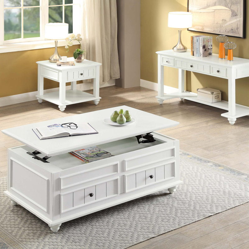 Table de bout avec tablette inférieure