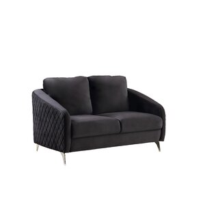 Mercer41 Amadeus 55'' Upholstered Loveseat | Wayfair