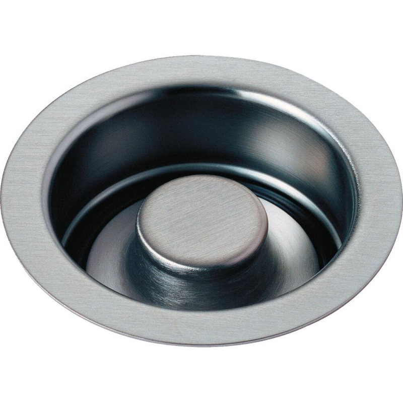 Bouchon de drain de cuisine en nickel brossé pour évier de cuisine, acier inoxydable arctique, Acier arctique