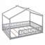 Structure de lit en bois avec clôture-962204995-962204999