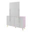 Commode double 6 tiroirs Earven