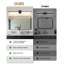 Éclairage de meuble-lavabo à intensité variable de 40 pouces à 5 ampoules CCT, barre de bain rotative à 360 ° à DEL-84251661-113472673