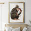 «Bath Animals I», reproduction d'art sur papier encadré-685033551-685033550
