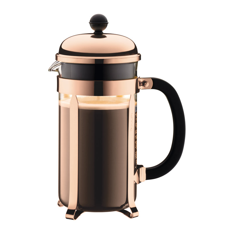 Cafetière Bodum Chambord, 17 oz, Cuivre