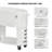 70QT Oval Freezer Patio Cooler Cart-114530812