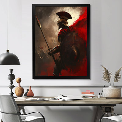 Décoration murale armée rouge 300 Spartan Warriors In Grèce I