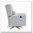Power Recliner Chair Swivel,Upholstered 360° Swivel Recliner With 5 Star Base-123627715