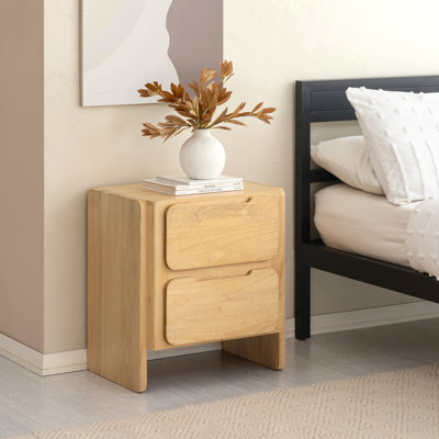 Dunnam Solid Wood Nightstand