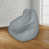 Grey Faux Leather
