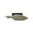 Foreside Home & Garden Crane Bird Figure Brown Metal