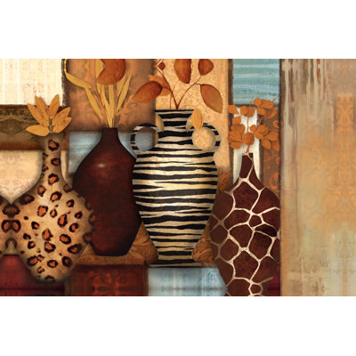 Safari Still Life 2 1 Piece Wrapped Canvas Wall Art