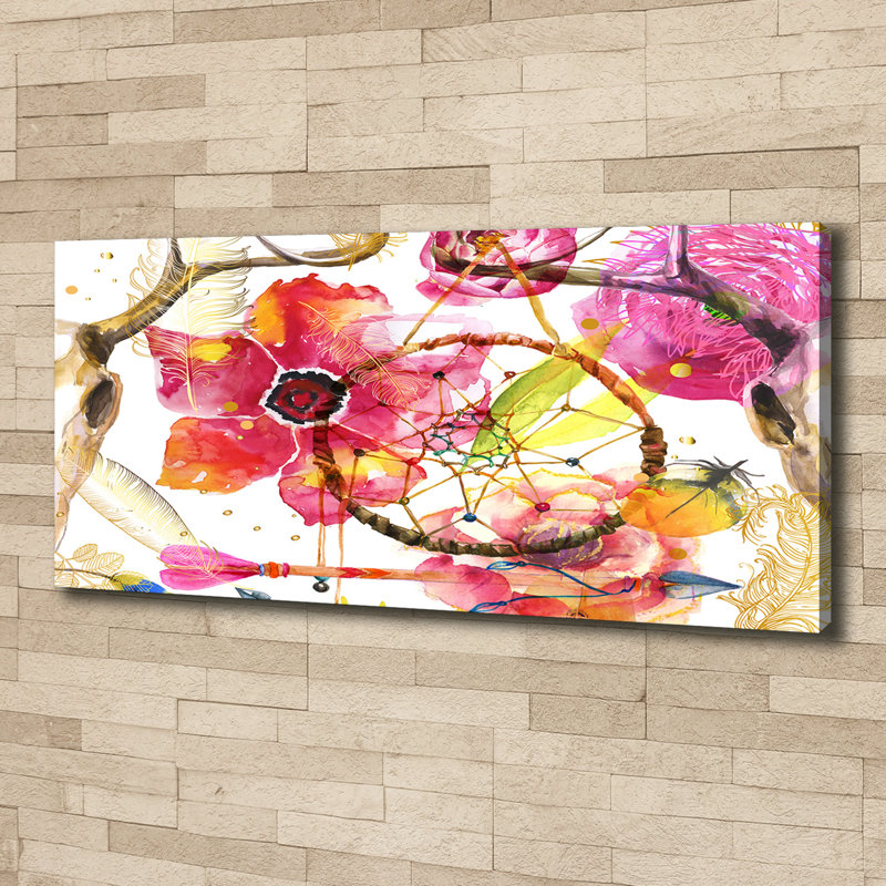 Floral Pattern - No Frame Print on Canvas