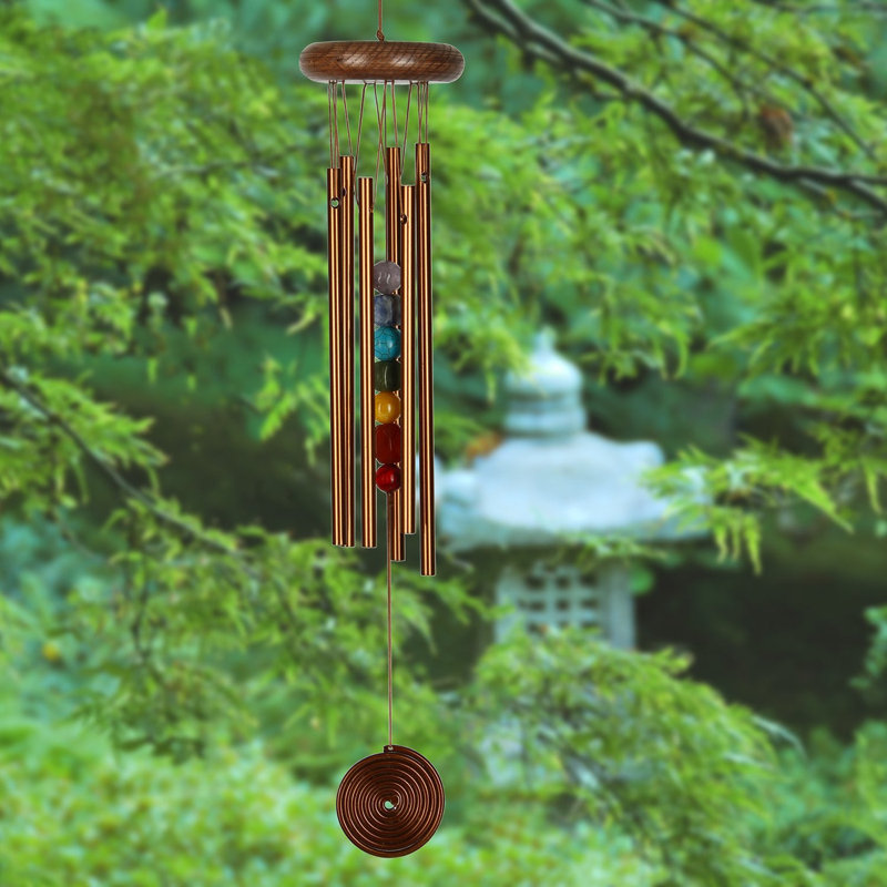 Carillon Woodstock - sept pierres, bronze