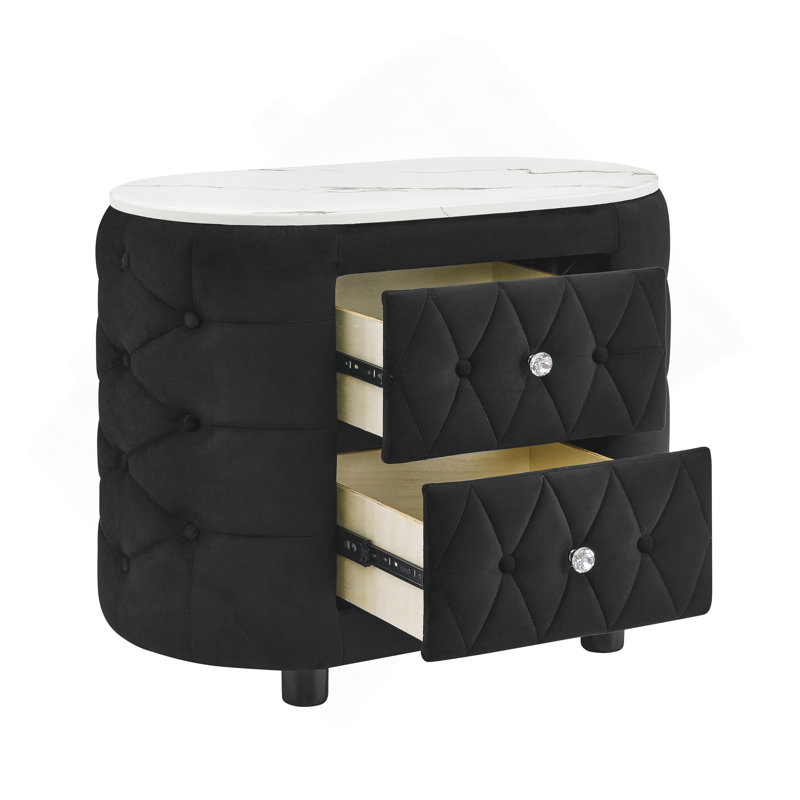 Mobilier de chambre à coucher 1pc, Noir