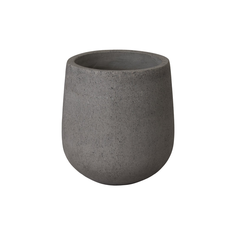 Efkea Handmade Pot Planter, Gray, 17" H x 15" W x 15" D