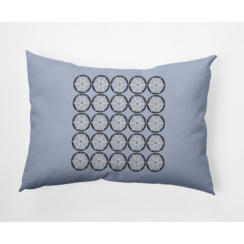 Coussin lombaire , bleu