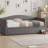 Twin Size Velvet Daybed with Pop Up Trundle, Upholstered Sofa Bed Converts to King Size, Space-Saving Design for Guest Room & Small Spaces, No Box Spring Needed 660 lbs Capacity-1615676756