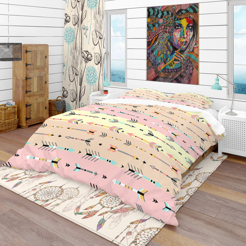 Ensemble de housse de couette sud-ouest, Housse de couette très grand + 2 taies décoratives