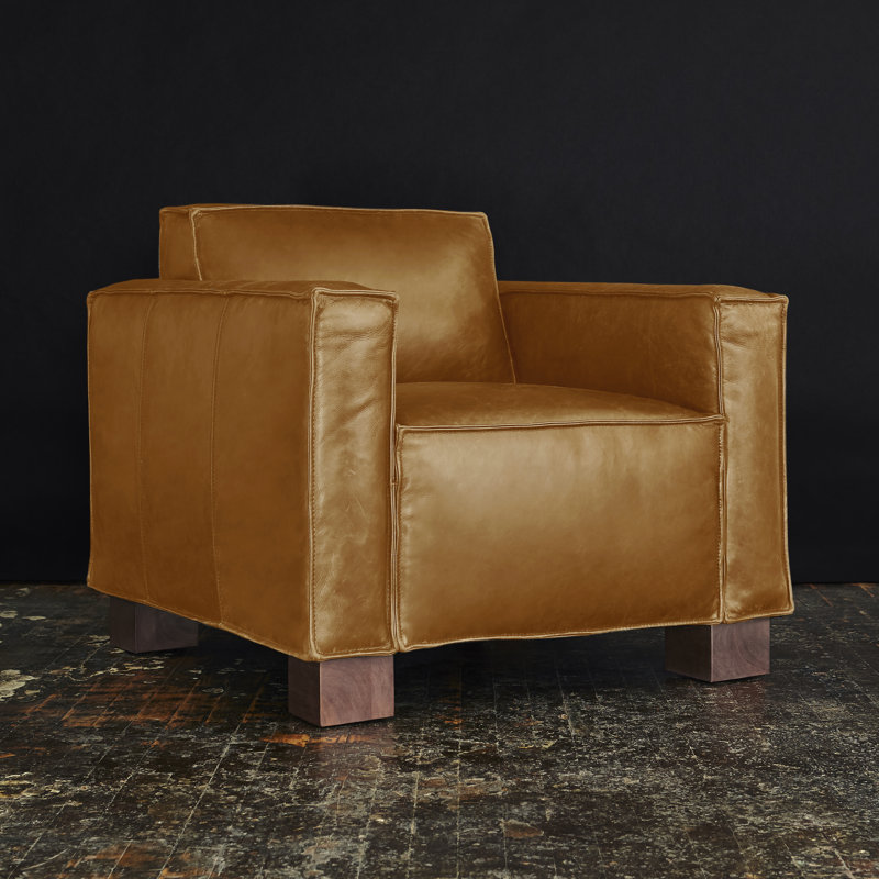 Cabot Chair, Tucson Sienna Leather