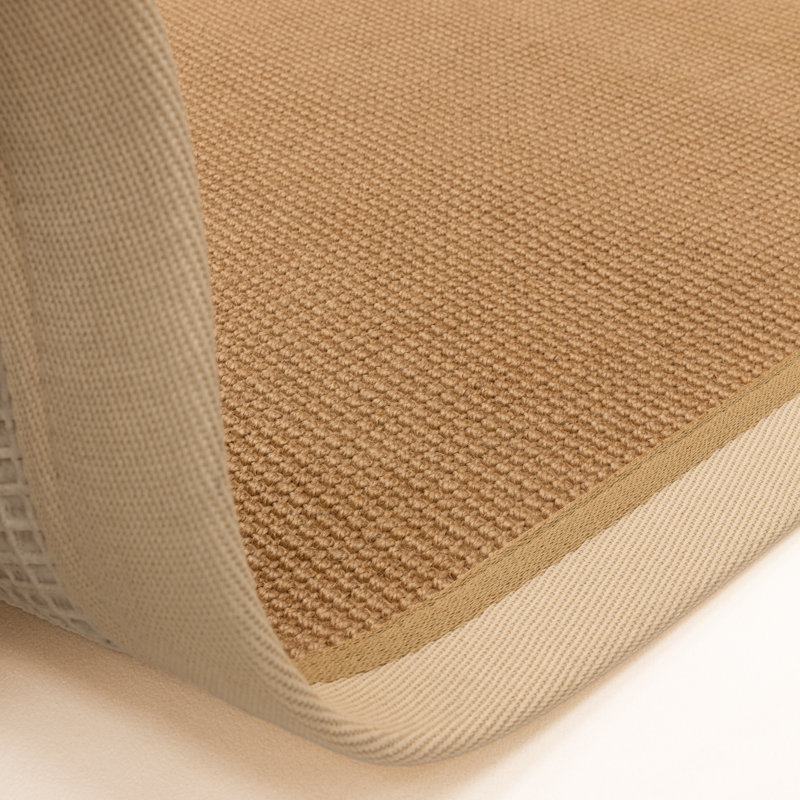 Stair Runner Sadina Boucle, Stair Runner 67 x 800 cm, Cream Linen