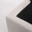 Banc de rangement rembourré en tissu Modern-108988348